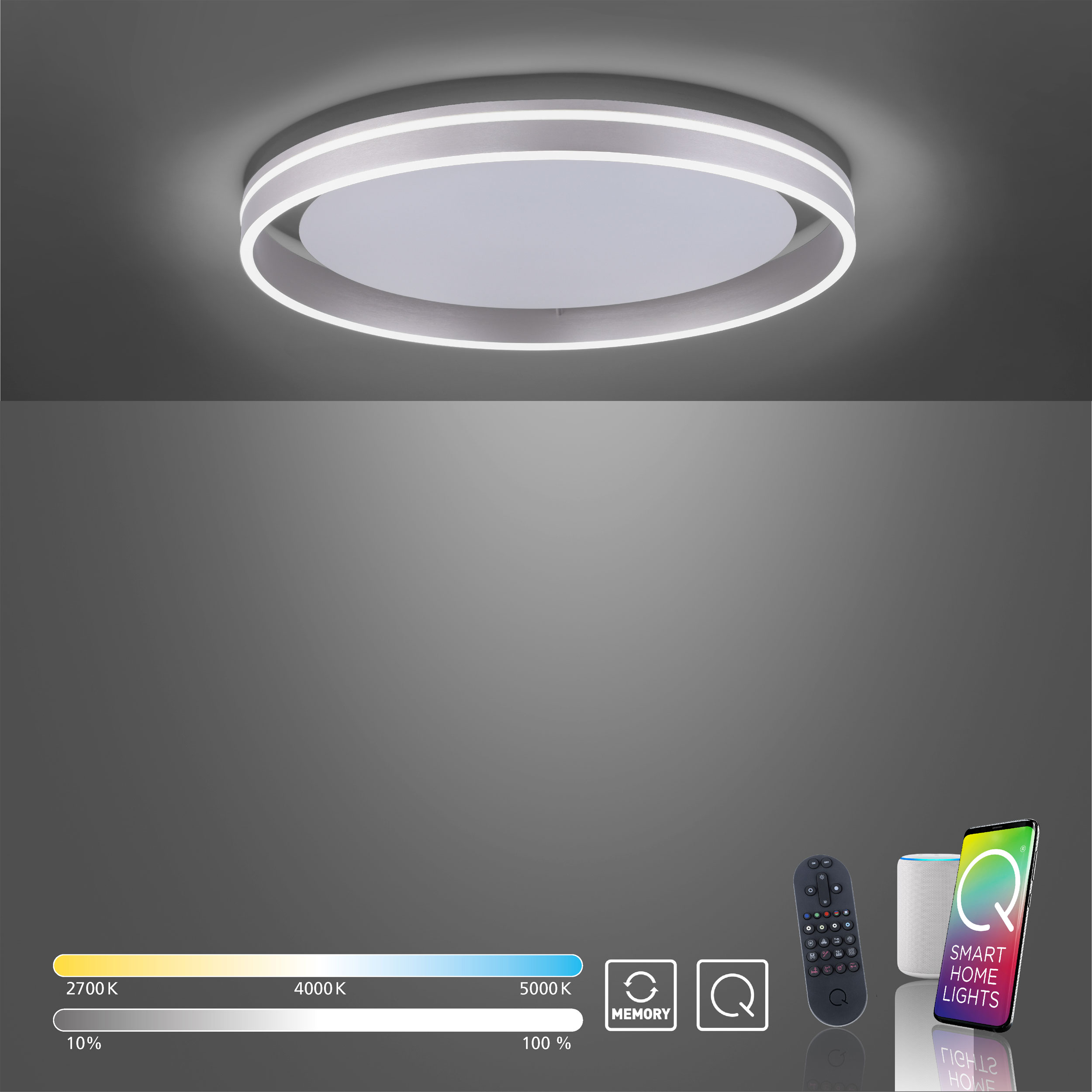 LED-Deckenleuchte 1flg image number null