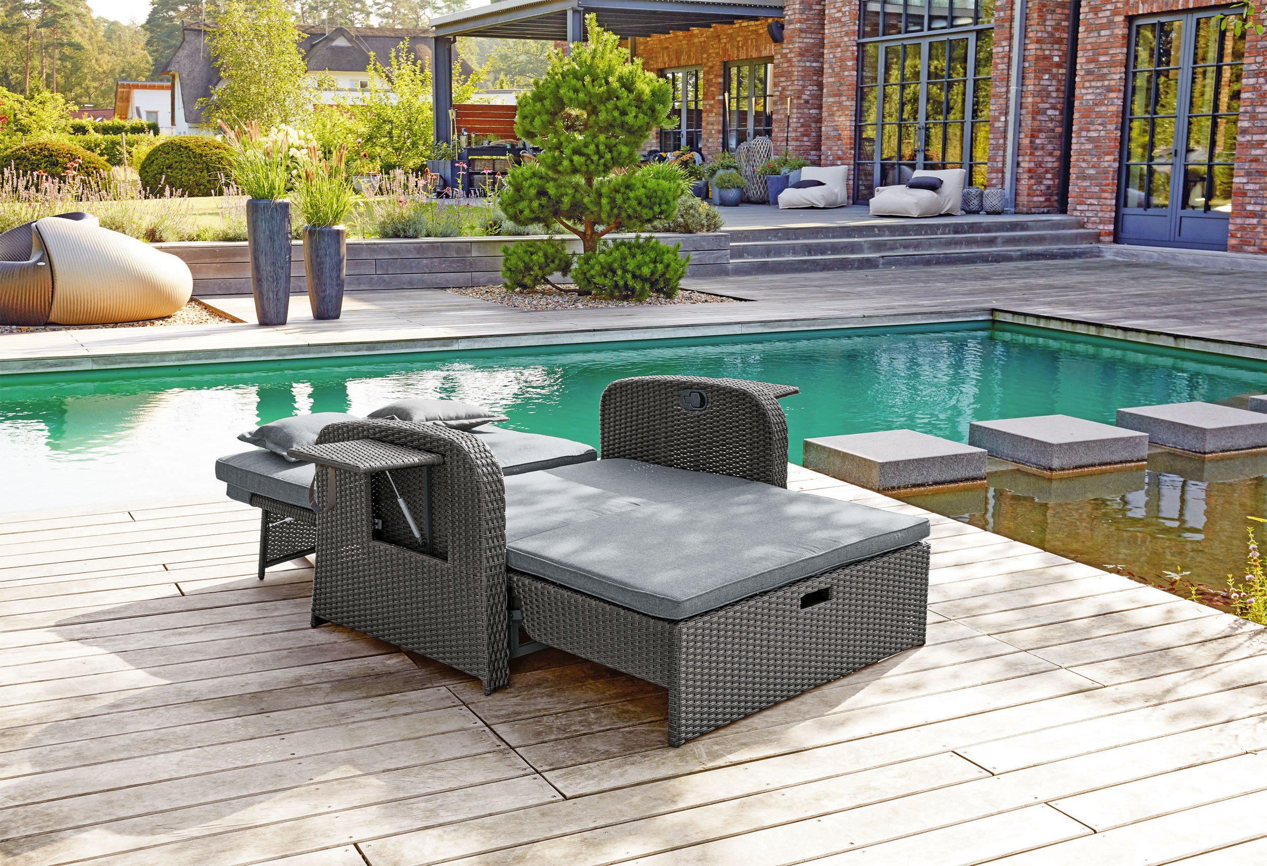 Outdoor Sofa-Bett variabel image number null