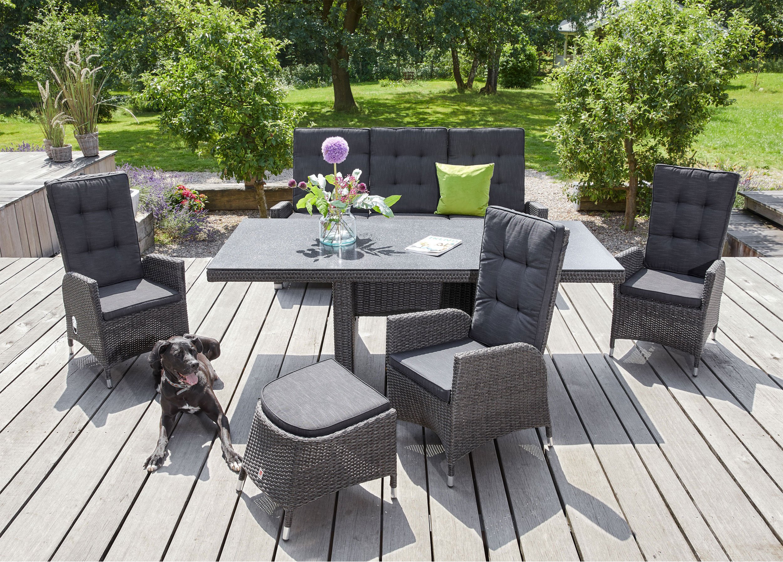 Gartensofa Outdoor 3-Sitzer image number null