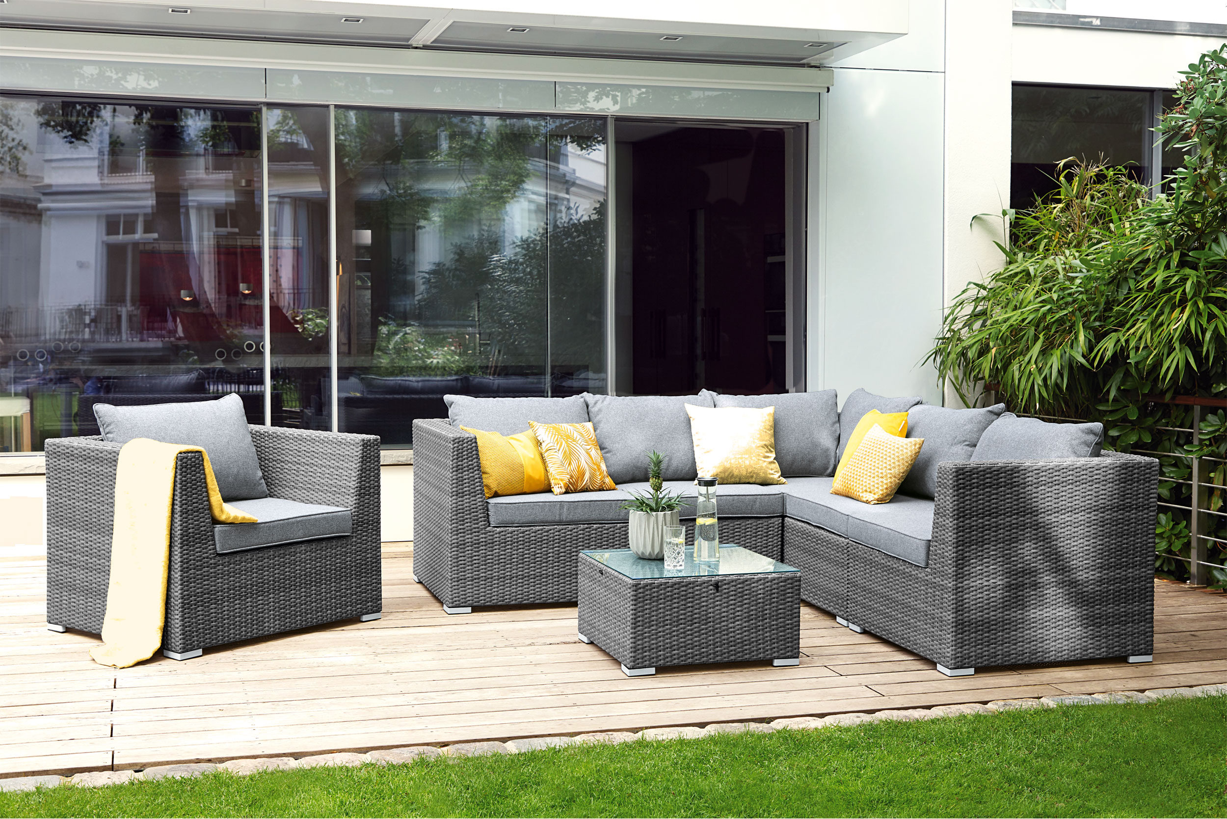 Gartensofa Eckelement image number null