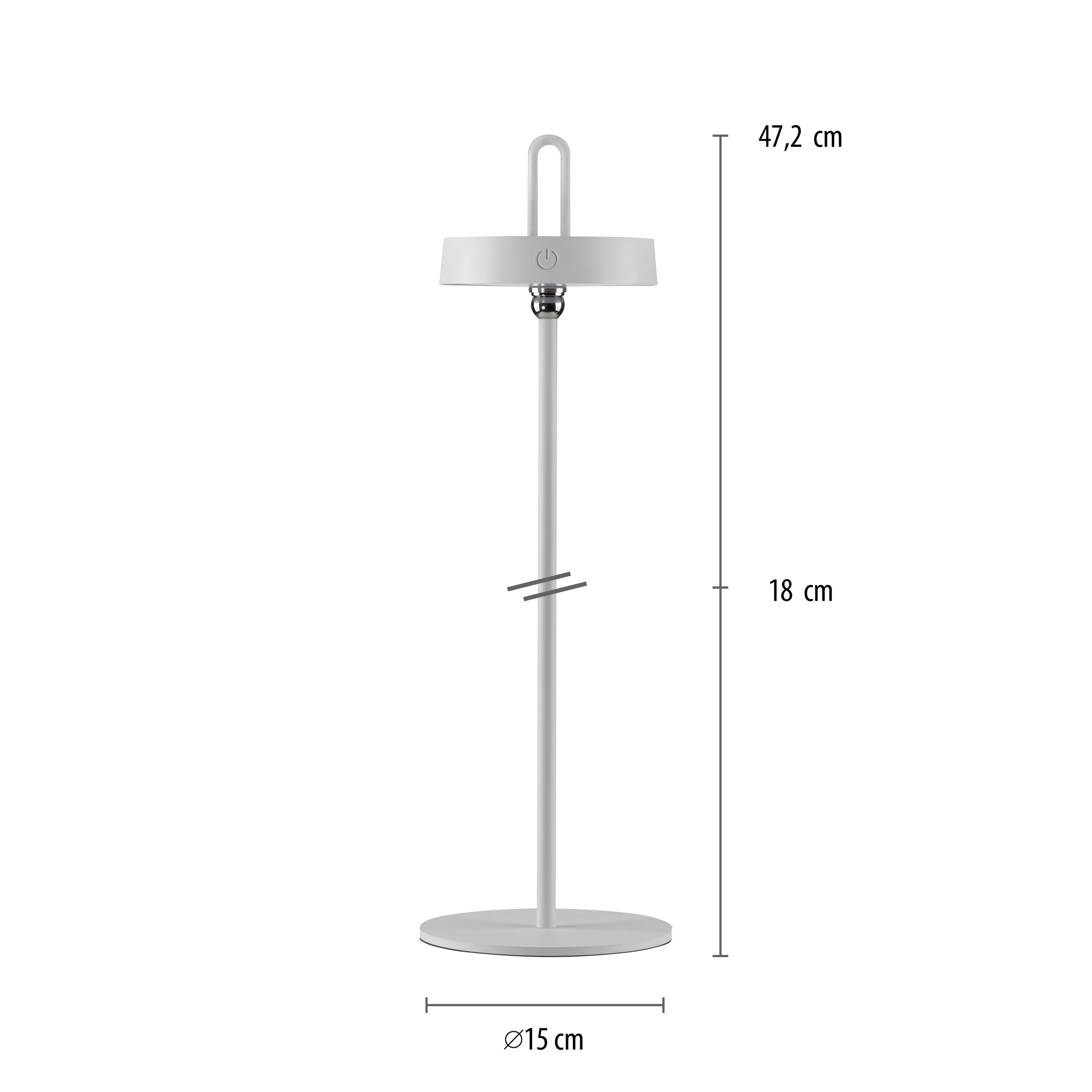 LED-Akku-Tischleuchte 1flg image number null