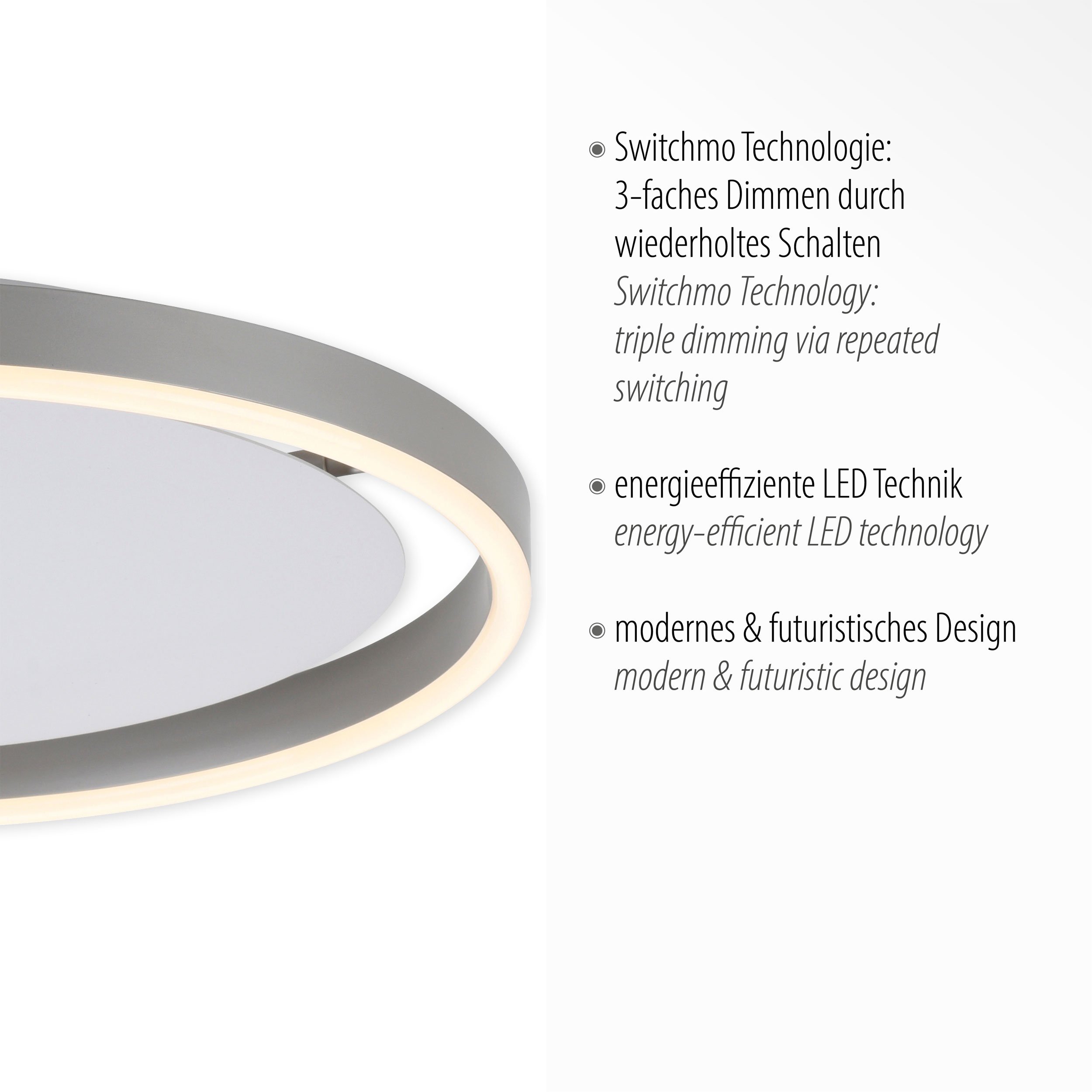 LED-Deckenleuchte 1flg image number null