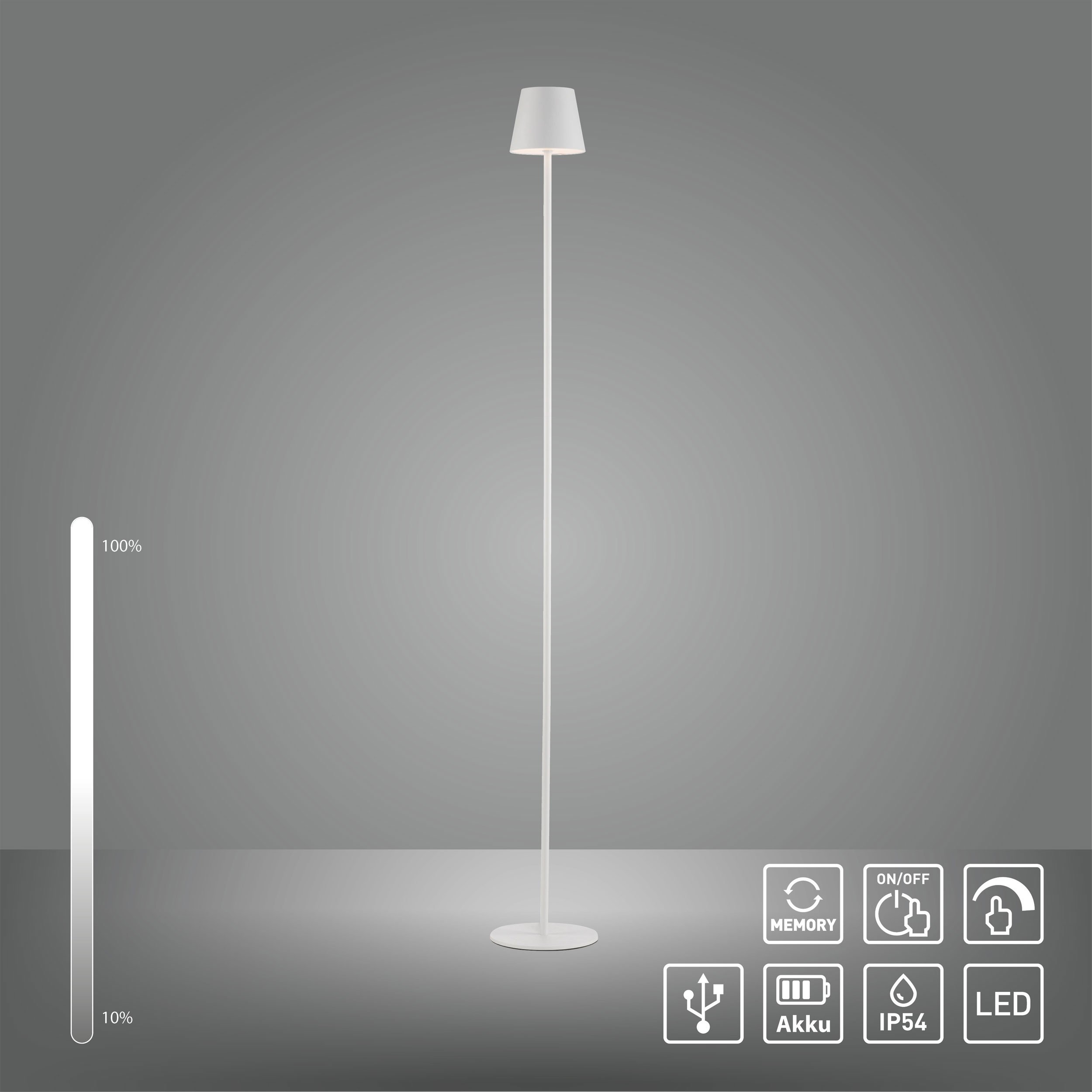 LED-Stehleuchte 1flg image number null