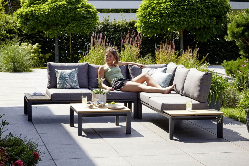 Gartenlounge Outdoor Teakholz image number null