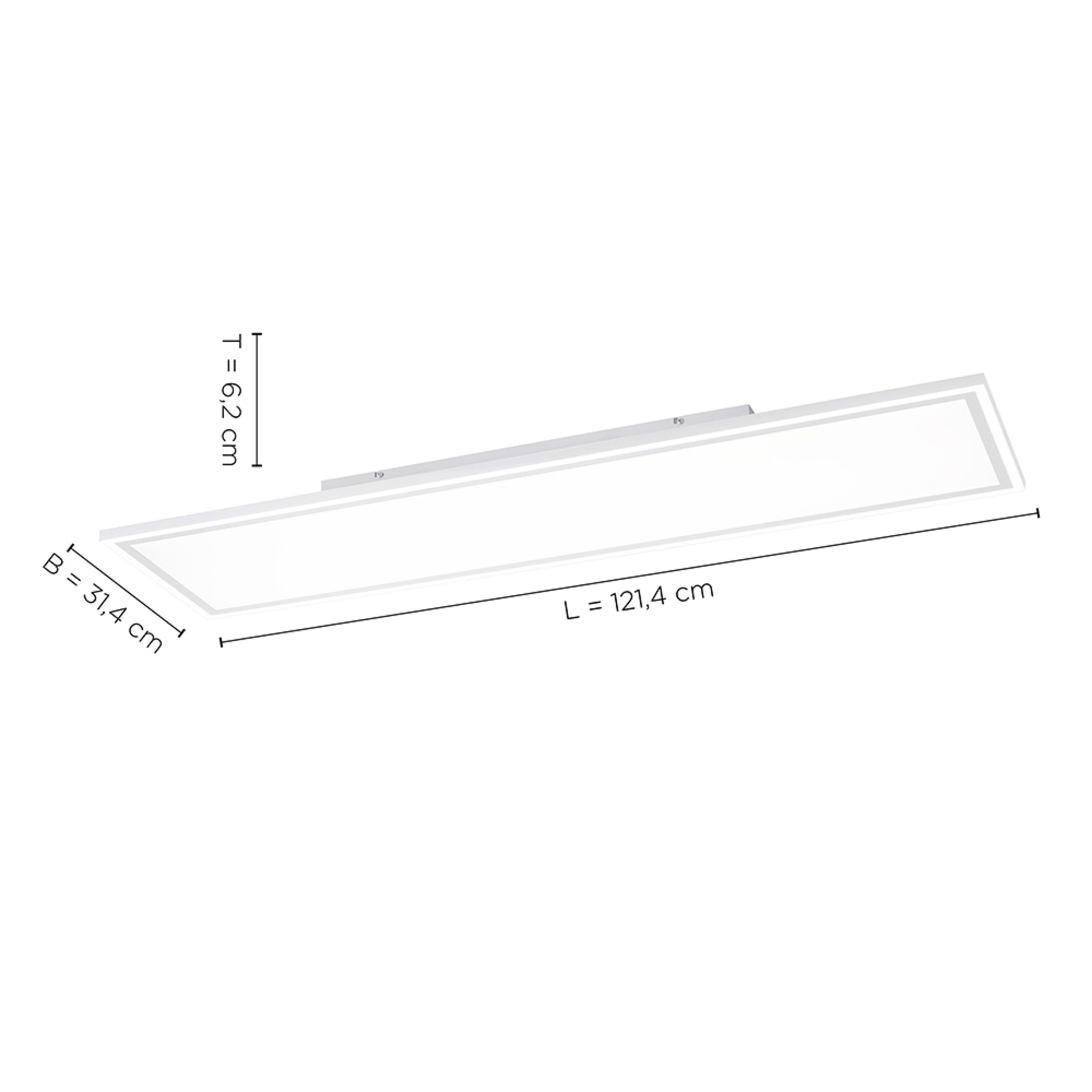 LED-Deckenleuchte 2flg image number null