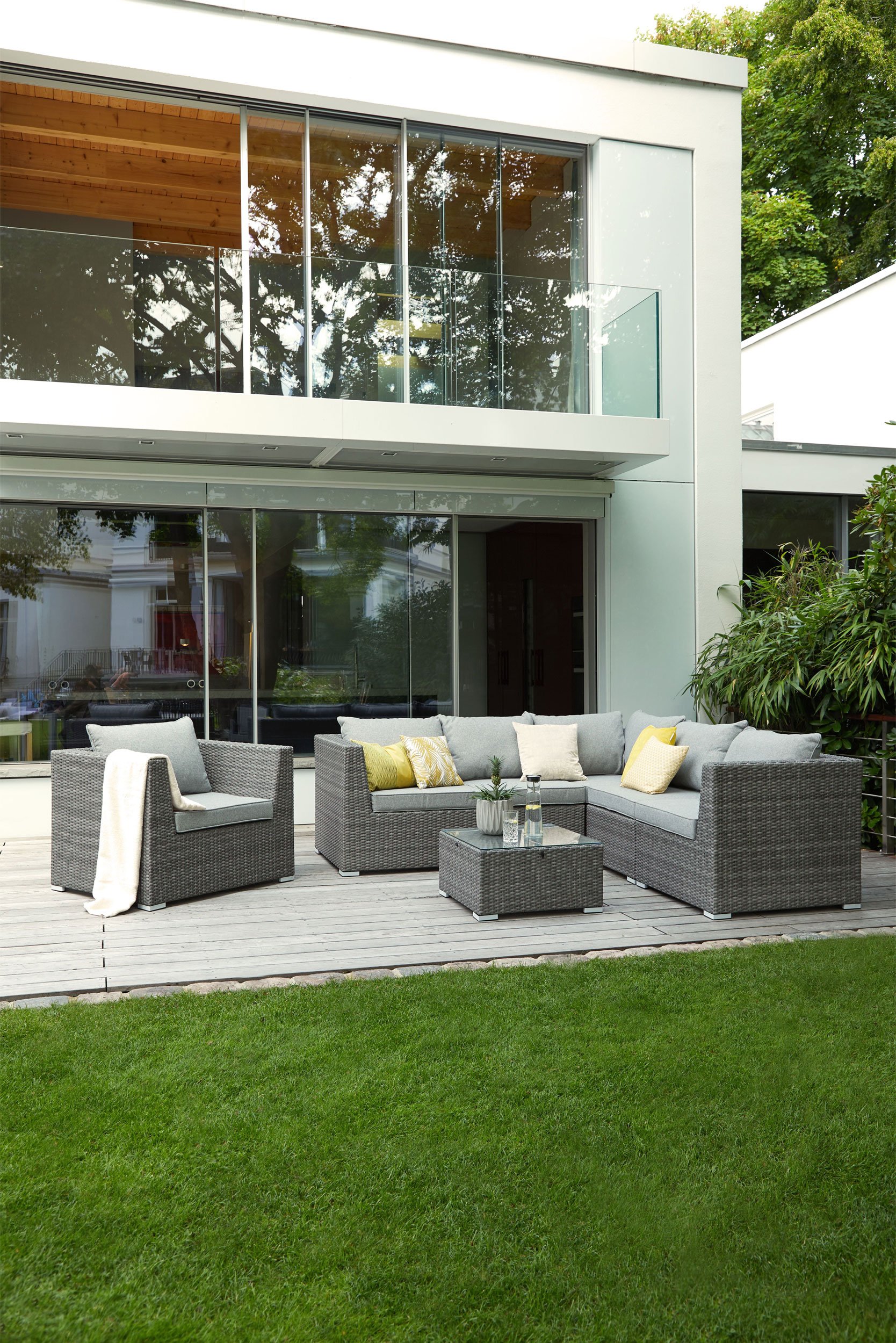 Gartenlounge Eckelement image number null