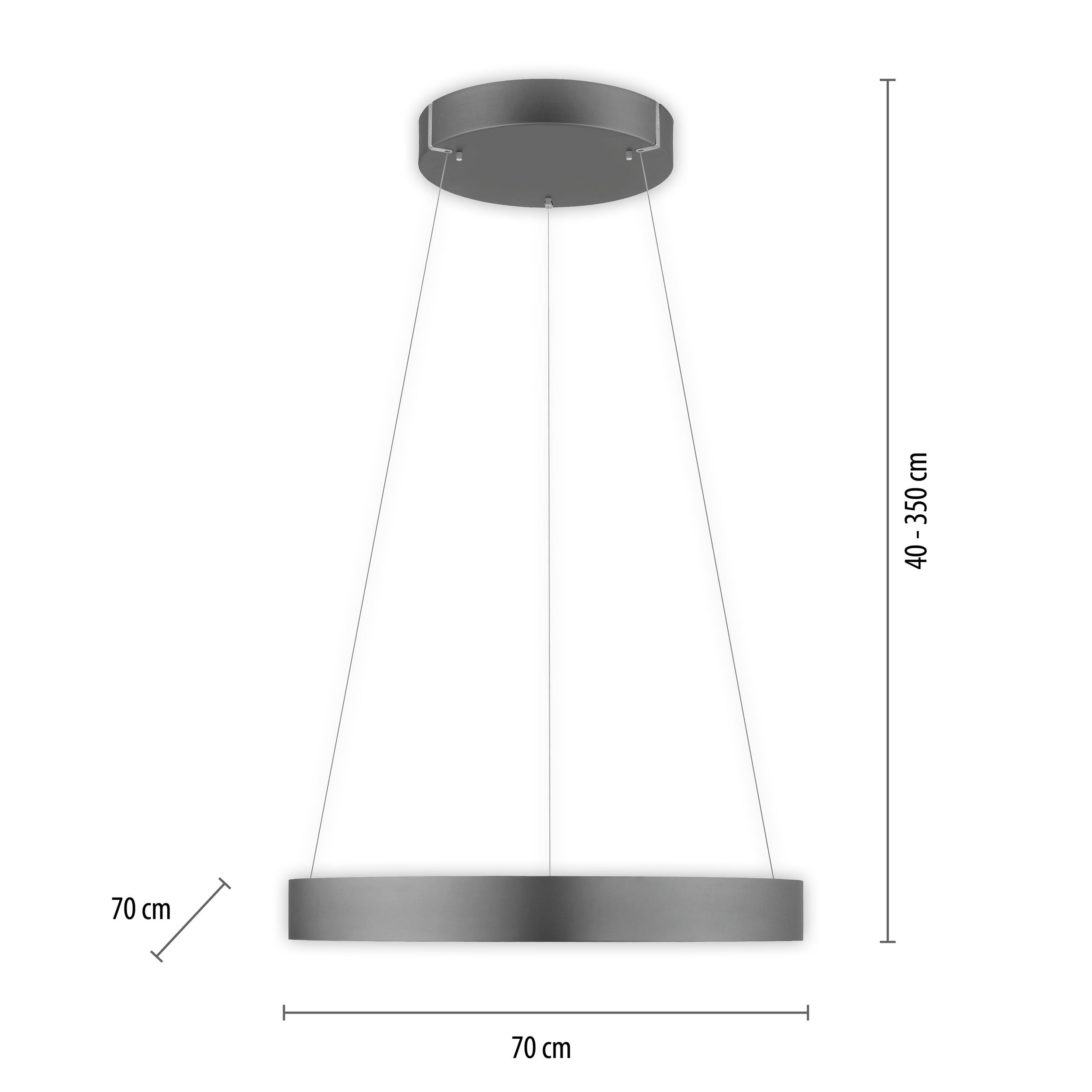 LED-Pendelleuchte 2flg image number null