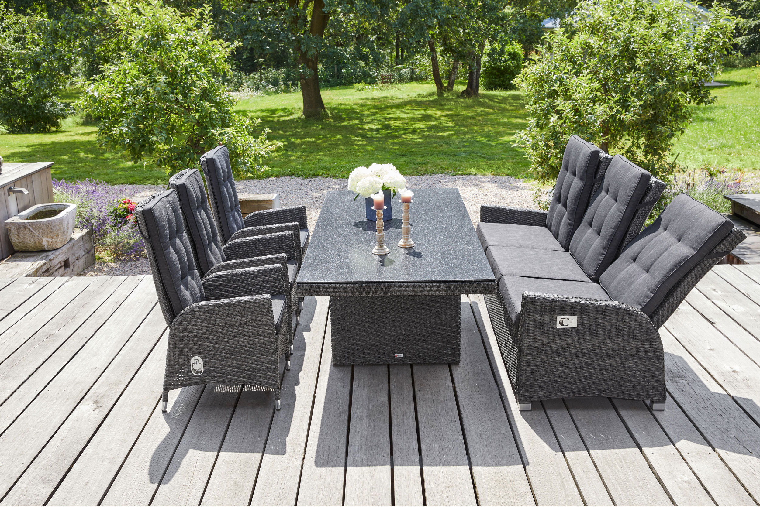 Gartensofa Outdoor 3-Sitzer image number null